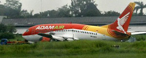 The hard landing Adam Air Boeing 737